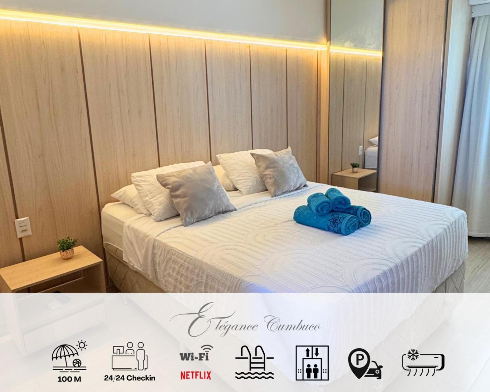 Apartamento Beach Place Cumbuco 100M Da Praia カウカイア エクステリア 写真